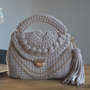 Luxury Unique Crochet Handbag Isabella Handbag Handmade - Etsy