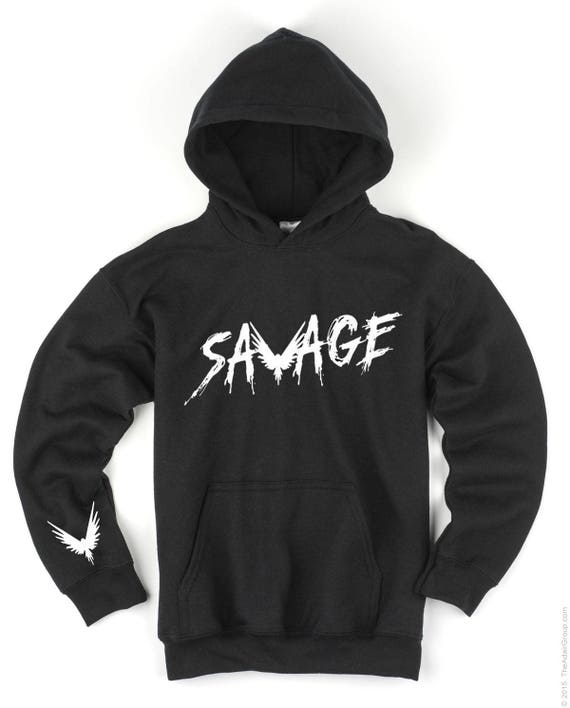savage hoodie logan paul