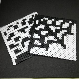 Cobweb Coaster Handmade Hama beads