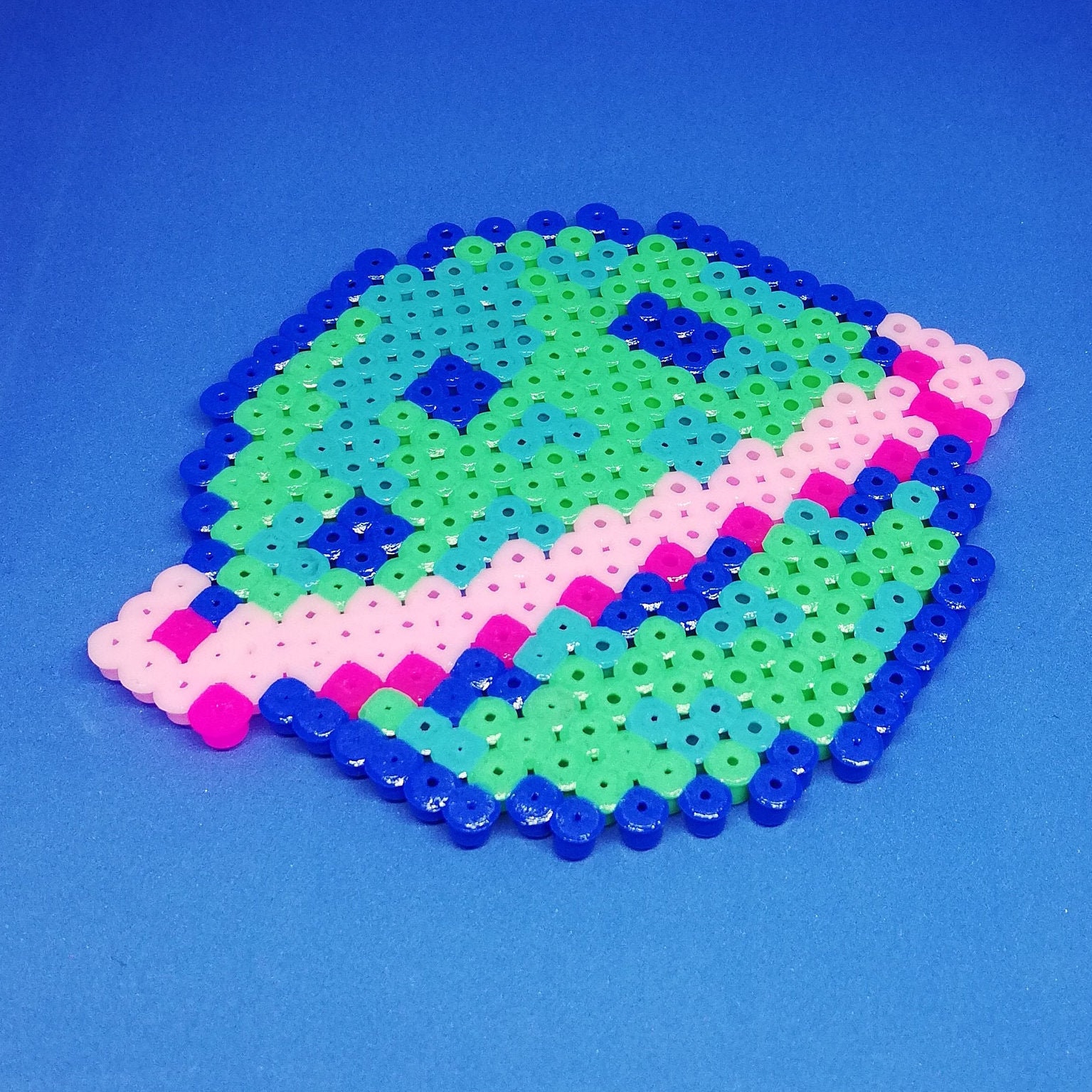 Flower Pixel Bead Coaster Choose Your Favourite or Set of 4 