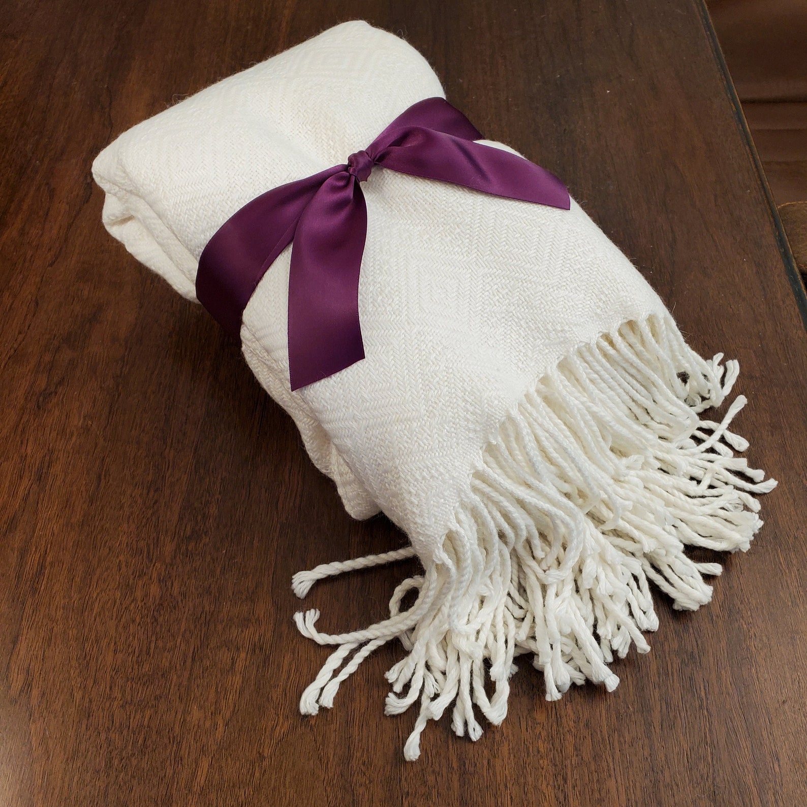 Handmade Luxury Alpaca Throw Blanket. Handloomed. 52 X Etsy