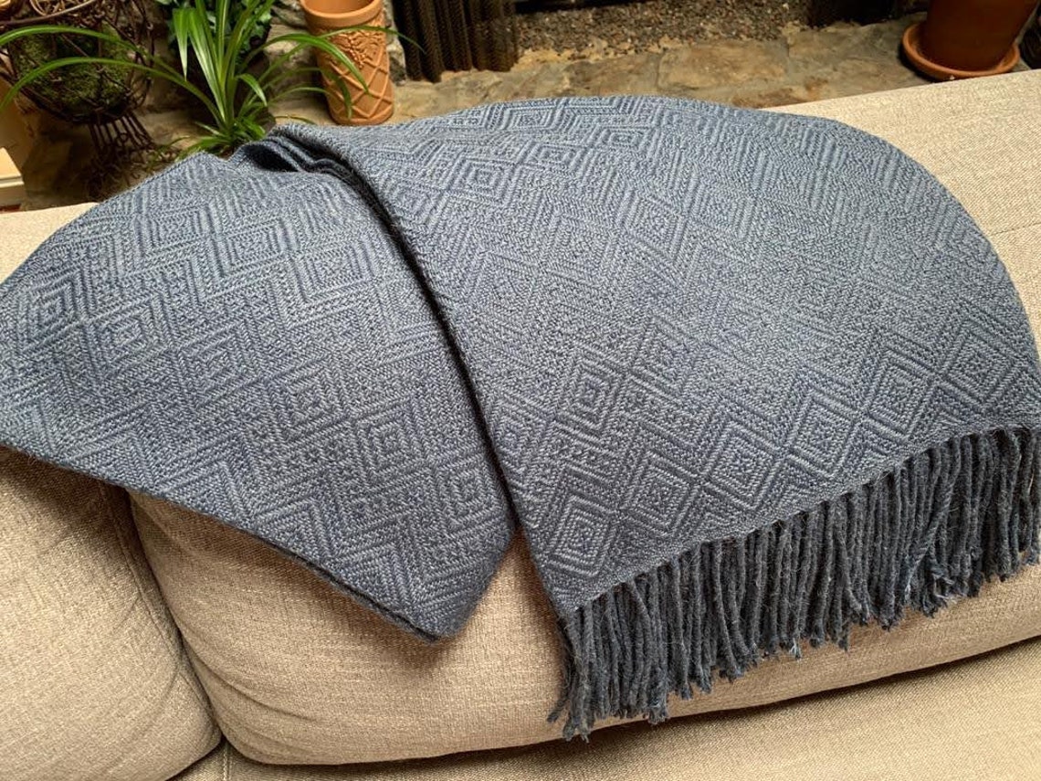 Luxury Handmade Alpaca Throw Blanket. Hand-loomed. 52 X - Etsy