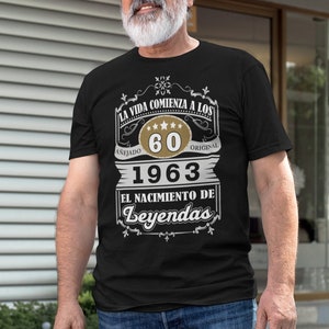 Camiseta de cumpleaños personalizada para hombre, camisas de 40