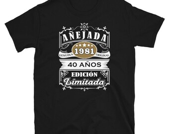 camisetas 40 años mujer
