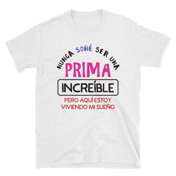 playeras personalizadas para primas