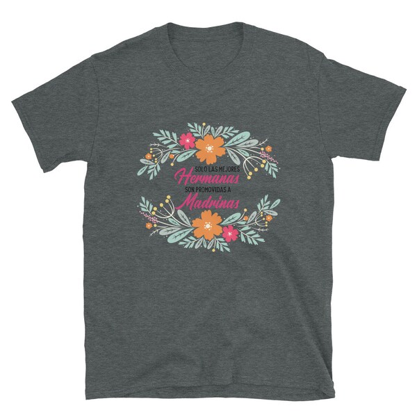 Camiseta Madrina T a T a Etsy