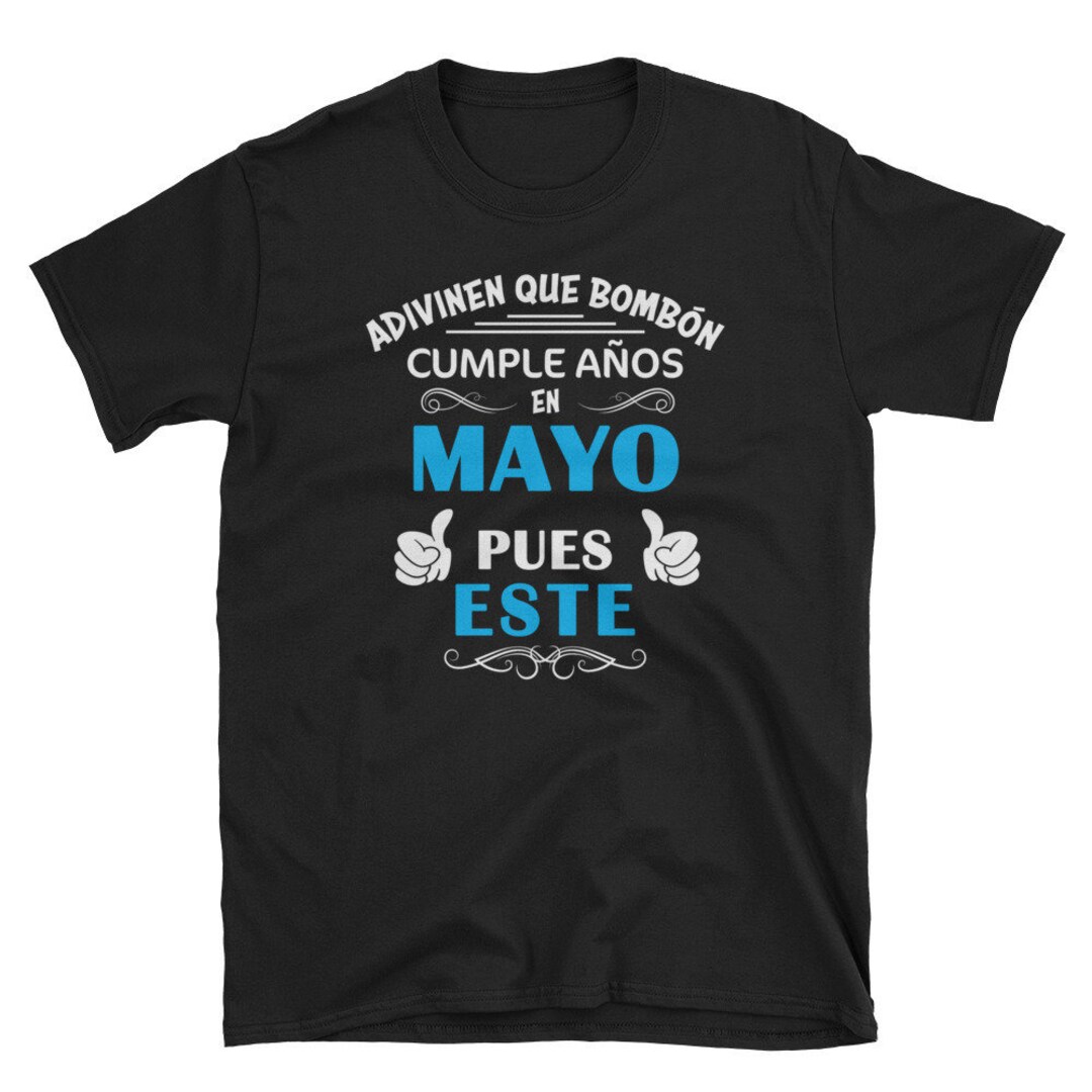 Playeras de cumpleaños mayo hotsell