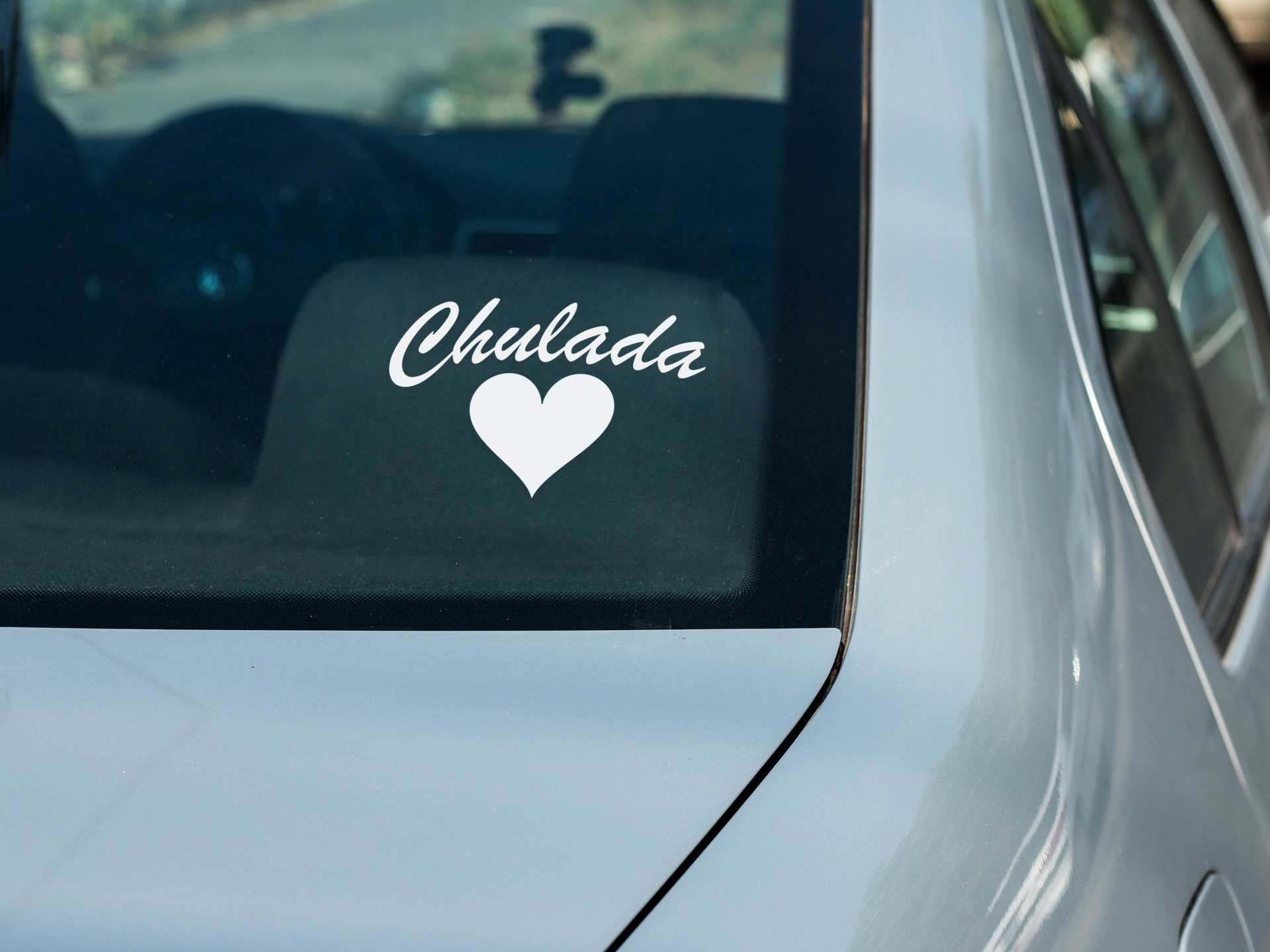 Decal Sticker Vinyl Chulada With Heart Made for Your Car or Truck ...