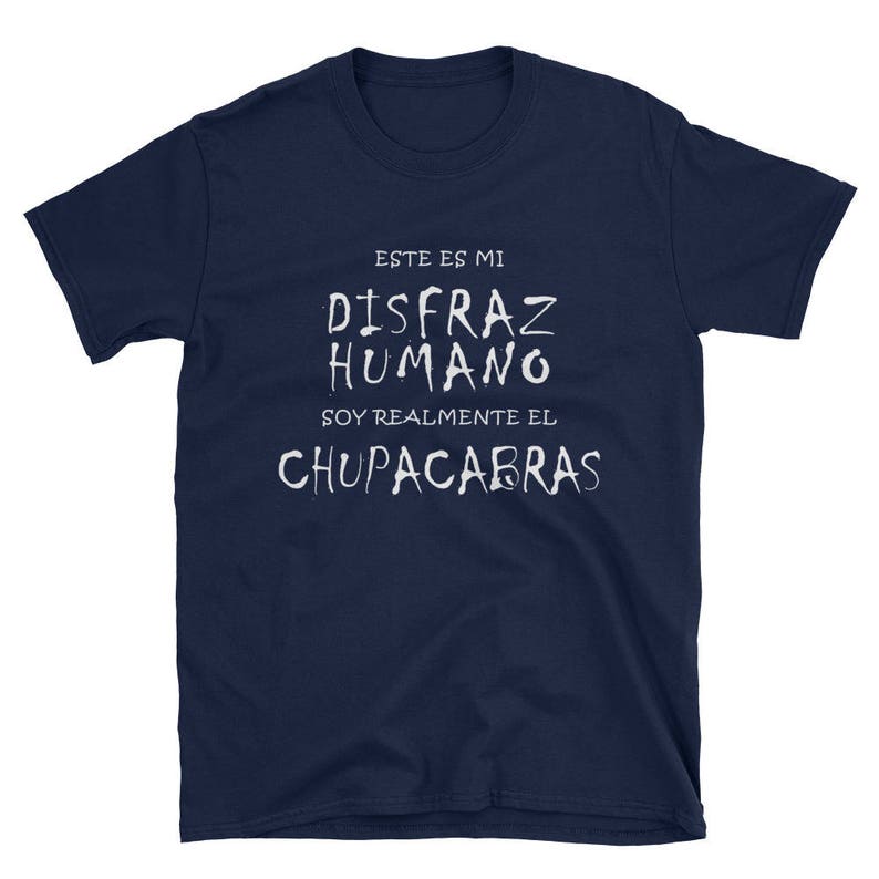 Disfraz Humano Human Halloween Costume in Spanish Tshirt Etsy