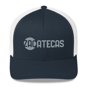 Zacatecas Mexico Trucker Cap Cachucha Gorra de todos los estados de Mexico