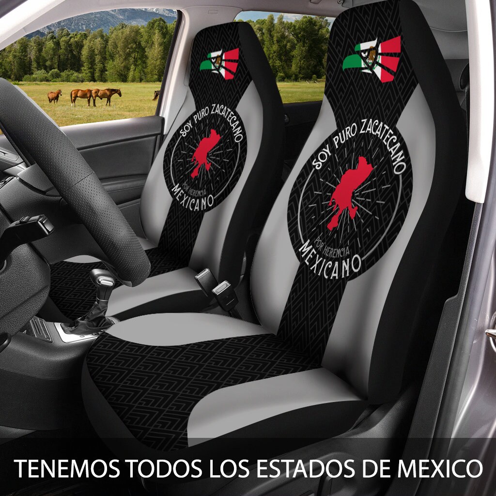 29 Estuche para Asientos para Carros Diseño Estados de Mexico y
