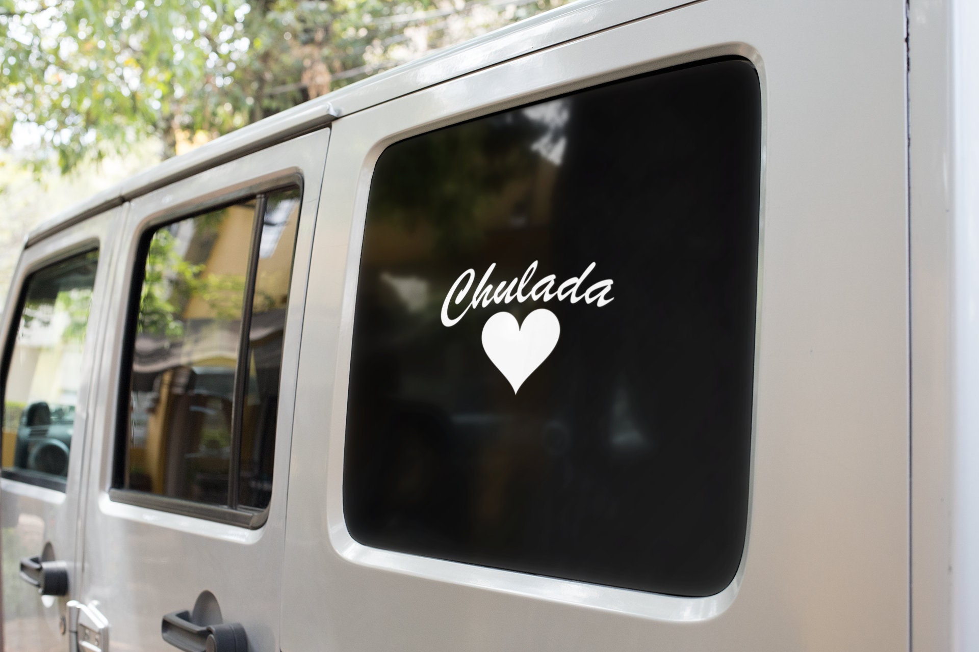 Decal Sticker Vinyl Chulada With Heart Made for Your Car or Truck ...