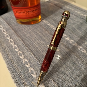 Skull Ball point Twist Pen