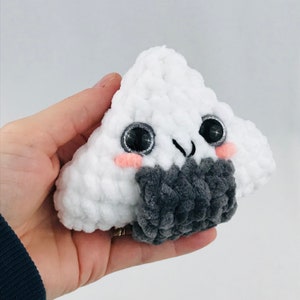 Onigiri Rice Ball Crochet Pattern