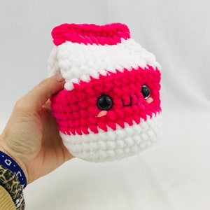 Drink Juice Milk Carton Crochet Pattern