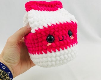 Drink Juice Milk Carton Crochet Pattern