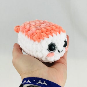 Ebi Shrimp Sushi Crochet Pattern