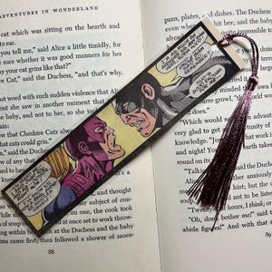 Captain America vs Hawkeye Bookmark #1