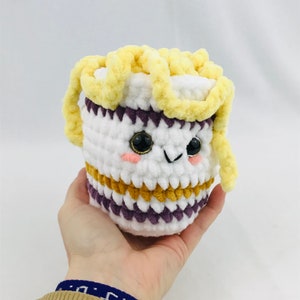 Cup of Noodles Crochet Pattern