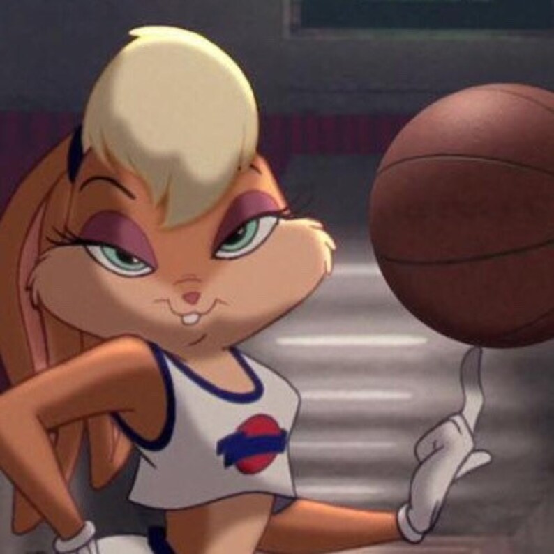Space Jam Lola Bunny inspired Scrunchy Ears and Tail.