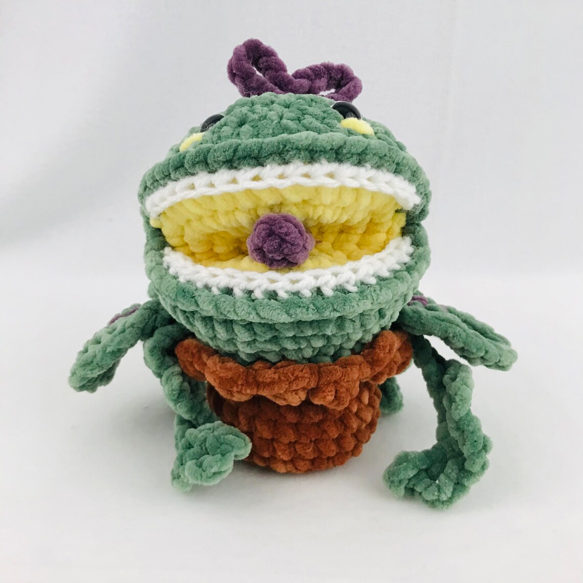 Monster Plant Crochet Pattern - Etsy