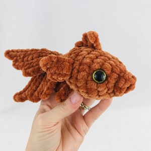 Patrón de crochet para pez dorado Glenda