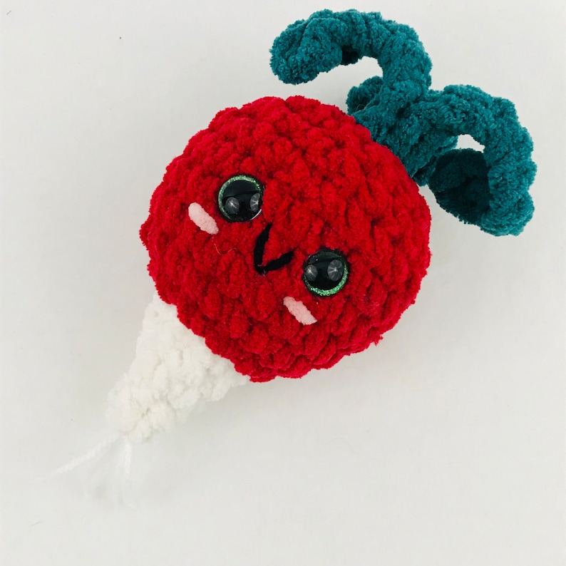 Ruby Radish Crochet Pattern - Etsy