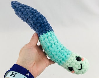 Gummy Worm Crochet Pattern