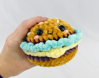 The Happy Hamburger Crochet Pattern