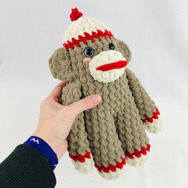 Sock Monkey Crochet Pattern