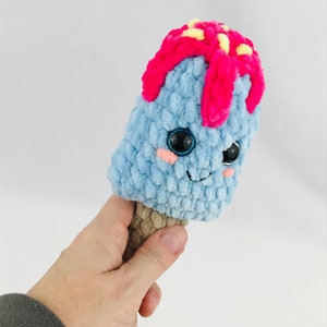 Icy Popsicle Ice cream Crochet Pattern