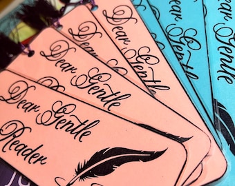 Bridgerton Dear Gentle Reader Bookmark