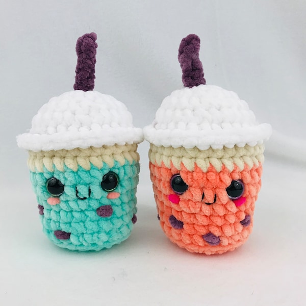 Bubble Boba Tea Crochet Pattern