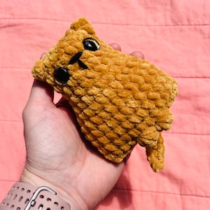 NO-SEW Kitten Nugget Crochet pattern