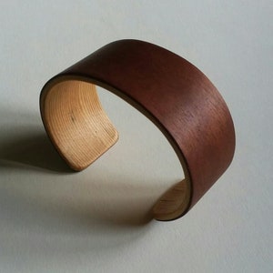 Laminated Wood Cuff Bracelets