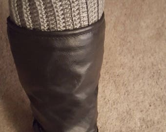 Crochet Boot Cuffs