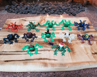 Articulated Frog - Small - 3D printed