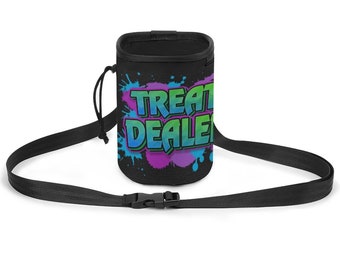 TREAT DEALER  - CUSTOM Dog Treat Training Bag