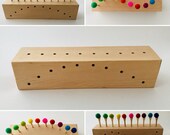 Block of Holes - fine motor activity