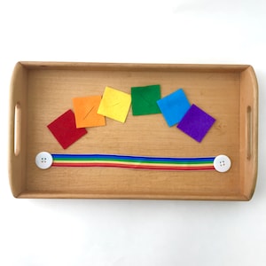 Montessori Inspired Buttoning activity
