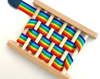 Rainbow Weaving Activity