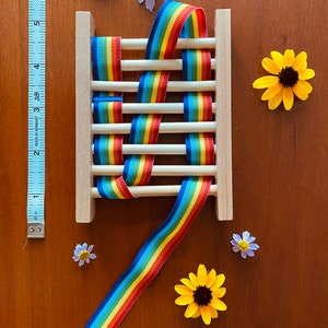 Rainbow Weaving Activity imagem 4