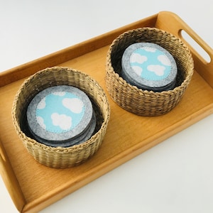 Fabric matching circles - patterns