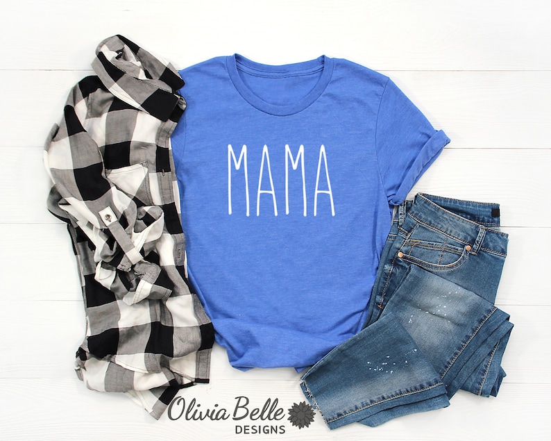 Mama Shirt for Women Rae Dunn Inspired 