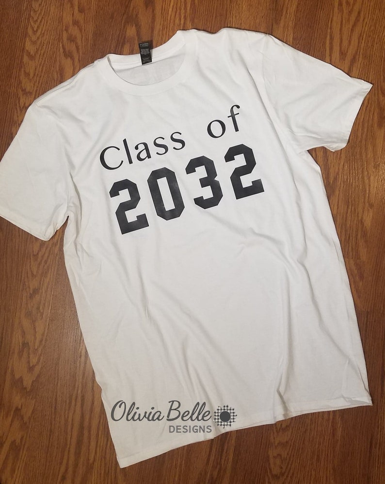 Class of 2035 Shirt Class of Handprint Shirt First Day Of image 3