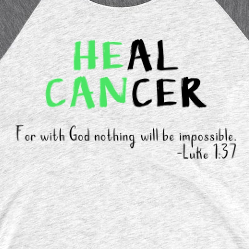 Lymphoma Awareness Shirt For Women, Heal Cancer Shirt, Cancer Survivor, Non-Hodgkin Lymphoma Cancer Shirt, Hodgkin's Lymphoma, 2XL, 3X, 3XL image 2