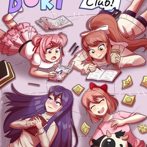 Doki Doki Literature Club Manga Cover