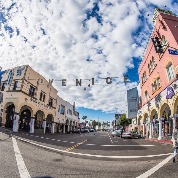 Venice Sign,Windward Ave,Venice Beach,High Quality Print,Premium Lustre