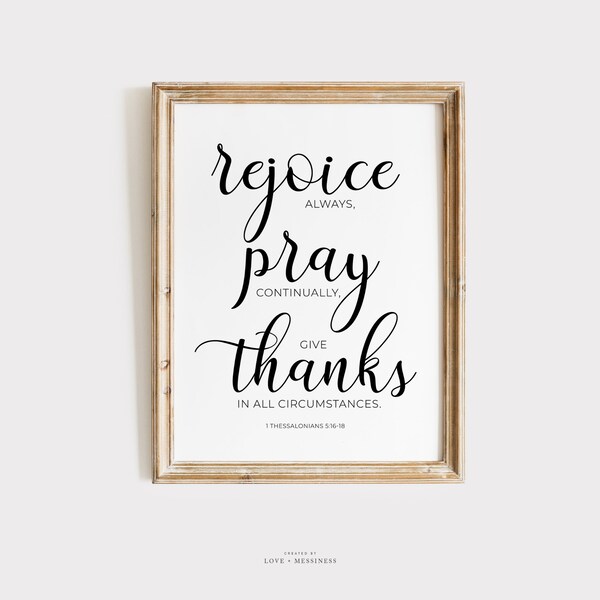 Always Rejoice Printable - Etsy