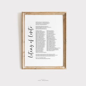 Printable Litany Of Mary